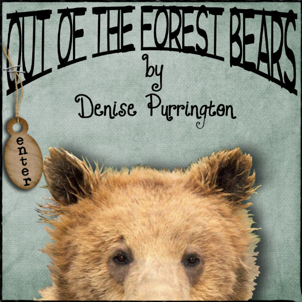 Mohair Artist Bears, adopt Collectible, handmade Bruins by award winning Mohair Teddy Bear artist, Denise Purrington